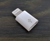Adaptateur Micro USB - Iphone - 1 Pièce - Wit- Adaptateur Micro USB vers Lightning - Prise Micro USB vers Lightning