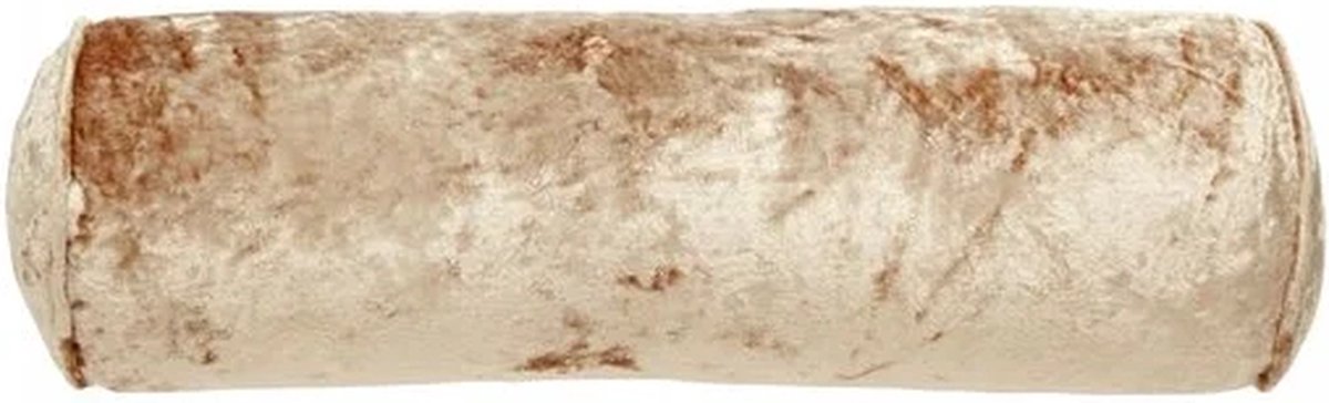 Nordal Sierkussenrol Hoes Virgo goud beige Lengte: 60 cm Doorsnee: 20 cm