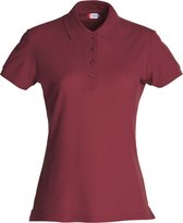 Clique Basic Polo Women 028231 - Bordeaux - XXL