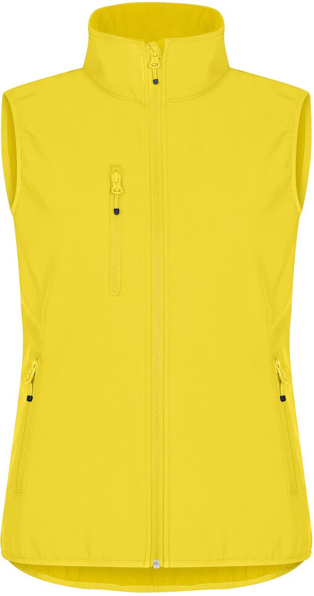 Clique Classic Softshell Vest Women 0200916 - Lemon - 40/L