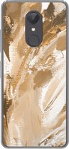 Coque Xiaomi Redmi 5 - Peinture - Or - Beige - Siliconen