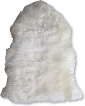 schapenvacht wit-100% natuurlijk- duurzaam geproduceerd -80cmx50cmx6cm