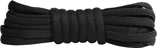 Lacets noirs - 120cm - Lacets sport - Lacets ronds - Dentelle