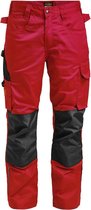 Jobman 2321 Service Trousers 65232120 - Rood/Zwart - C56