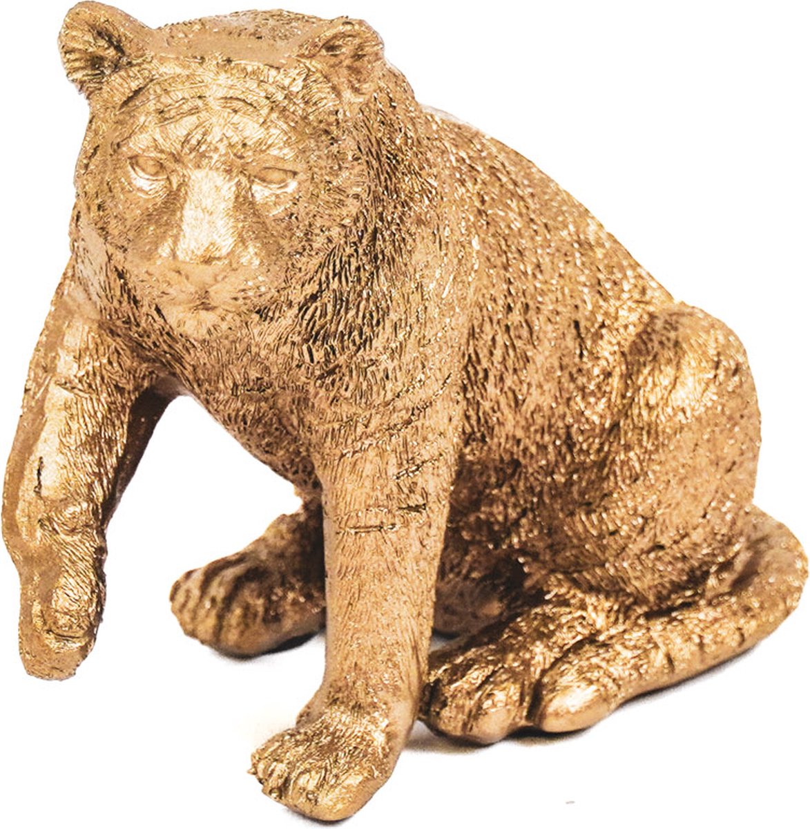 Housevitamin - Tijger - Goud - 10,6x6,5x9,5cm