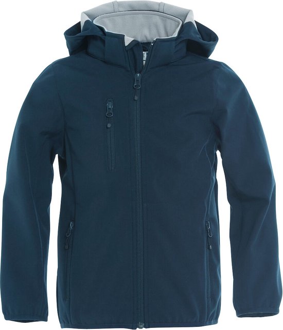 Clique Basic Softshell jacket junior dark navy 150-160