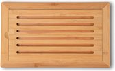 Houten Rechthoekige Broodplank - Licht Bruin - 38x24 cm - Anti-Slip - Perfecte Tafelaccessoire voor Koken & Tafelen
