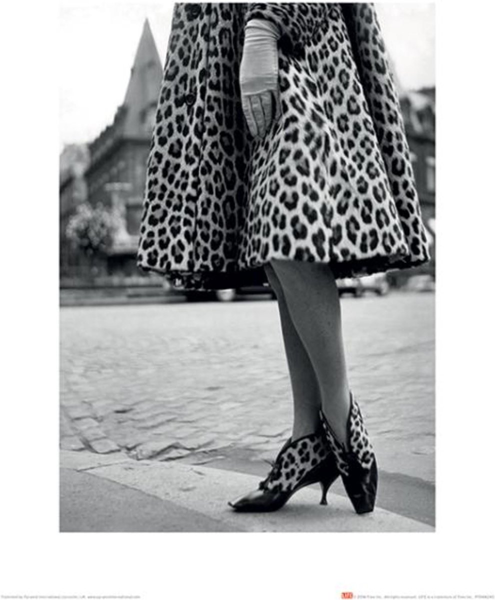 Pyramid Kunstdruk Time Life - Dior Leopard Print 30x40cm Divers