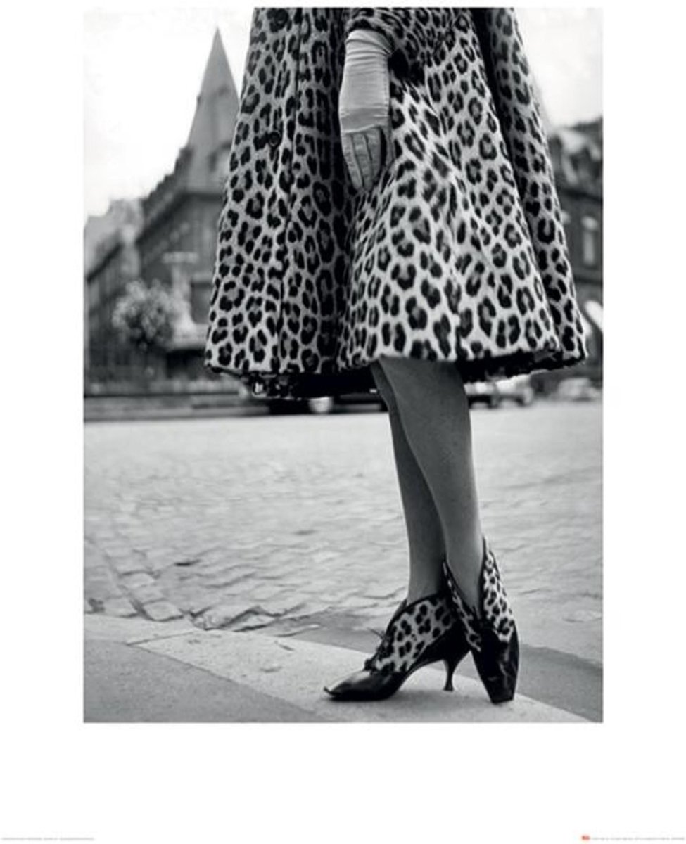 Pyramid Kunstdruk Time Life - Dior Leopard Print 60x80cm Divers