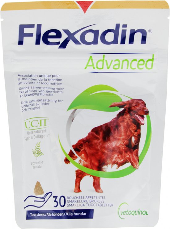 Flexadin Advanced Boswellia 30 stuks - Gewricht-Supplement - 90 g 30 Chews