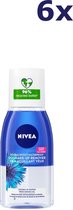 6x Nivea Visage double effect oogmake up remover 125ML