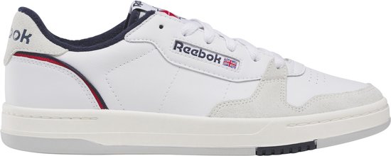 Reebok PHASE COURT - Heren Sneakers - Wit/Blauw - Maat 44,5