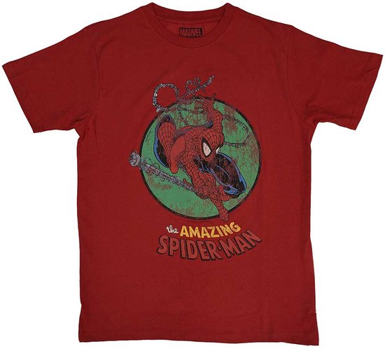 Spider-Man Marvel shirt – Shooting webs S