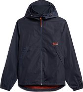 Superdry HOODED WINDBREAKER JKT Heren Jas - Blauw - Maat XXL