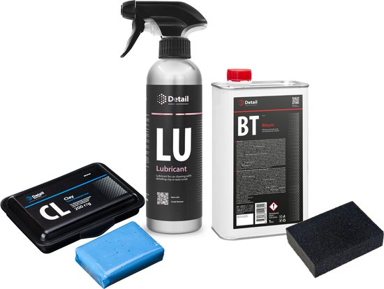 Detail Car Care - Decontamination Set - Clay Kit - Auto Detailing