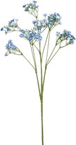 Emerald - Fleur artificielle Gypsophilia bleue 68cm - Plantes artificielles pour l'intérieur