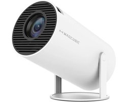 Magcubic - Ultieme Draagbare WiFi 6 Mini Beamer 4K/200 ANSI Projector Streamen - HY300 - BT 5.0 - Android - Home Cinema
