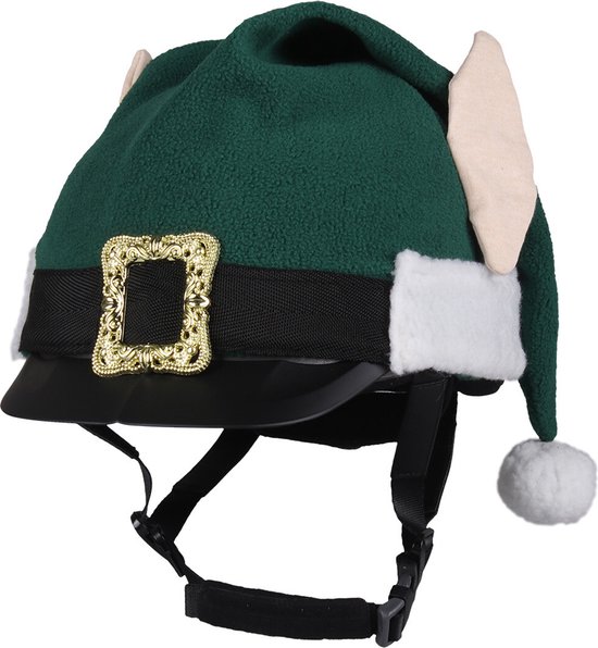 Foto: Qhp cap cover qhp kerst groen