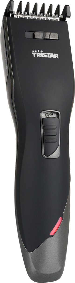 Tristar Trimmerset Draadloos TR-2572 - Oplaadbare Trimmer - 60 minuten draadloze werking - Twee kamopzetstukken - 3 mm tot 30 mm - Met GRATIS kam schaar en onderhoudsmiddel - Zwart