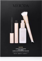 Meroda Ultimate Face Trio - Changing Foundation - Gilded Lashes Waterproof Mascara - 2-in-1 Conceal Brush