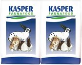 2x Kasper Faunafood Konijnenkorrel Hobby 20 kg