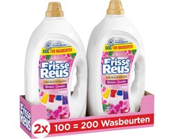Frisse Reus Gel Orchidee - Vloeibaar Wasmiddel - Gekleurde Was - 200 Wasbeurten