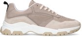 Sacha - Heren - Beige nubuck sneakers - Maat 43