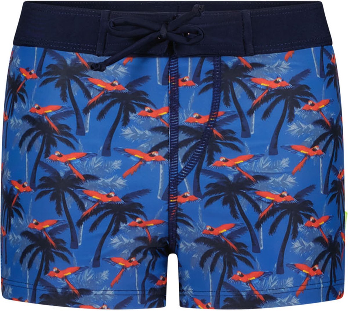 Just Beach J401-6010 Jongens Zwembroek - Parrot palm - Maat 158-164