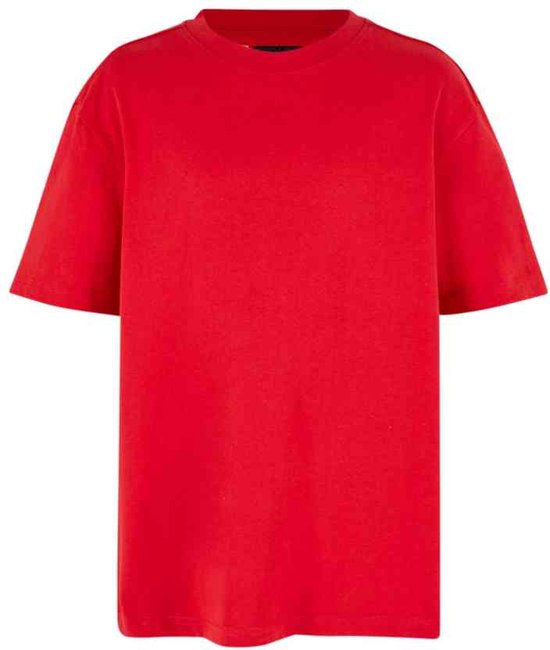Urban Classics - Heavy Oversize Kinder T-shirt - Kids 110/116 - Rood