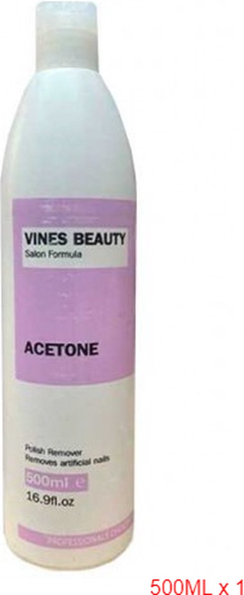 Goedkoopste Vines Beauty Acetone Polish & Artificial Nails Remover 500ML