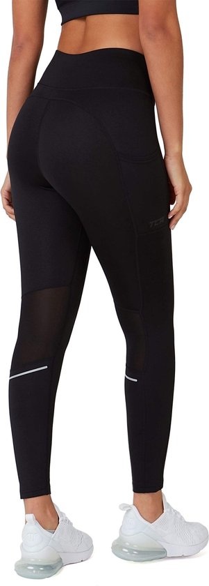 Foto: Tca dames superthermal prestatie hoge taille hardloop leggings zwart xs