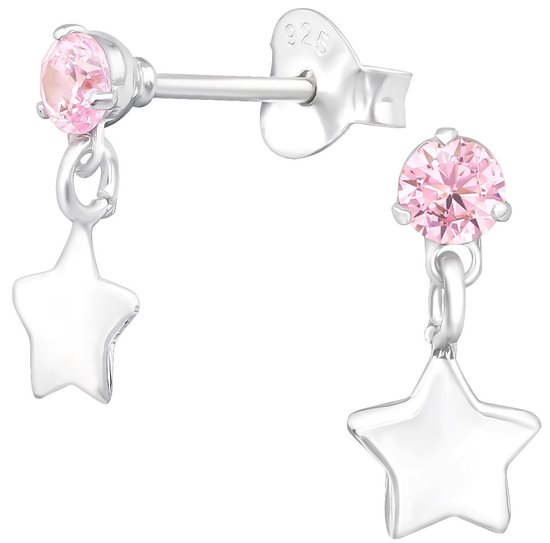Zilveren goldplated earcuff met zirkonia voor dames | -NL