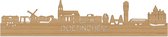 Skyline Doetinchem Bois de Bamboe - 80 cm - Décoration d'intérieur - Décoration murale - Plus de villes disponibles - Idée de salon - Art urbain - Art des villes - Cadeau pour lui - Cadeau pour elle - Anniversaire - Mariage - WoodWideCities