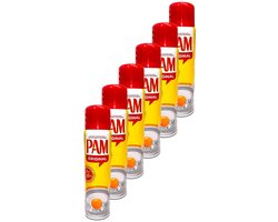 PAM | Cooking Spray | Original | 6 stuks | 6 x 170 gram