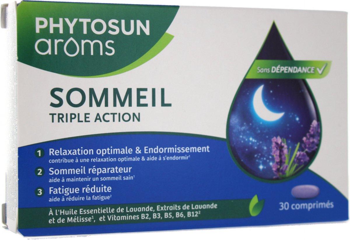 Goedkoopste Phytosun Arôms Sommeil Triple Action 30 Tabletten