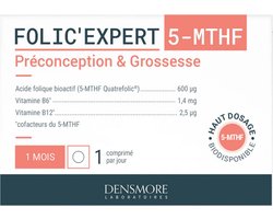 Densmore Folic'Expert 5-MTHF Preconceptie & Zwangerschap 30 Tabletten