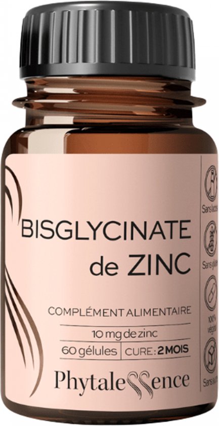 Phytalessence Zink Bisglycinaat 60 Capsules