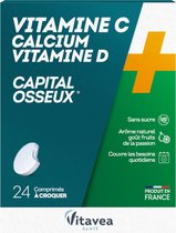 Vitavea Vitamine C Calcium Vitamine D 24 Kauwtabletten
