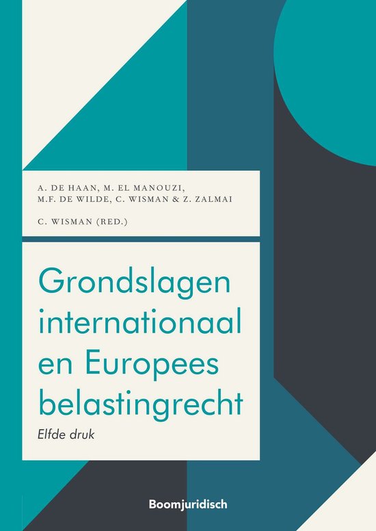 Boom fiscale studieboeken - Grondslagen internationaal en Eu ... - cover
