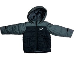 Puma kinder jas ( minicats padded jacket) 1 tot 2 jaar kleur puma black