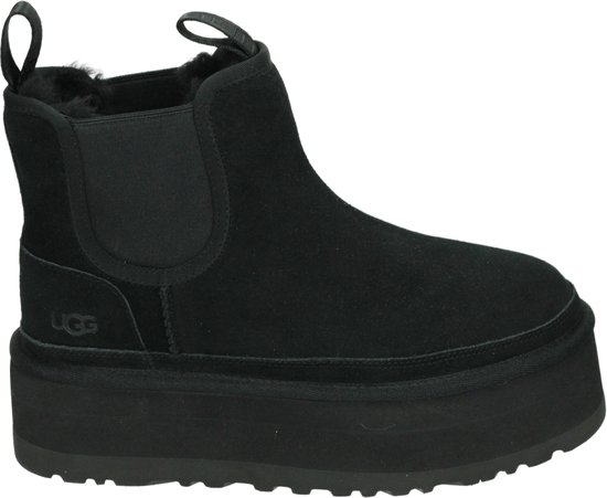 UGG NEUMEL PLATFORM CHELSEA W - Half-hoge schoenen - Kleur: Zwart - Maat: 40