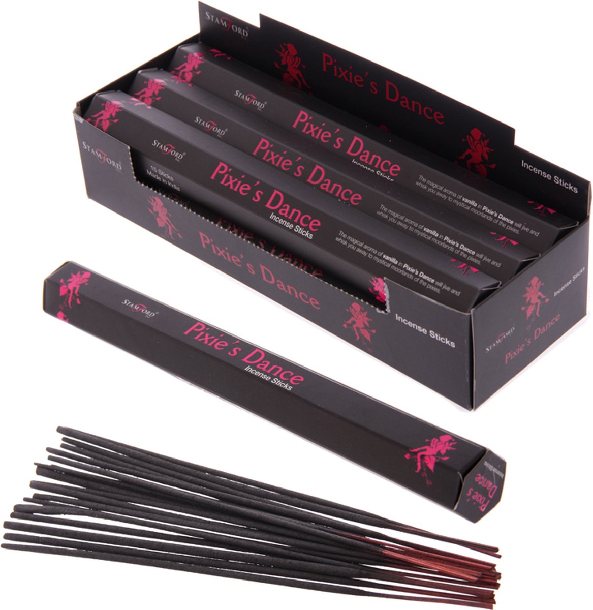 Stamford zwart Stamford black Pixie's Dance zwart