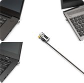 Kensington ClickSafe Universal Combination Laptop Lock kabelslot Zwart, Metallic 1,8 m