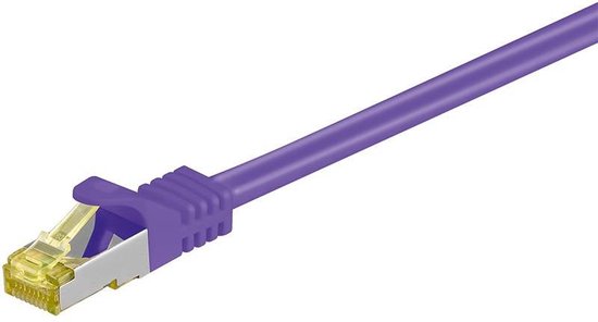Wentronic 91573 - Cat 6 STP-kabel - RJ45 - 0.25 m - Paars