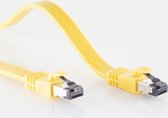 U/FTP CAT8.1 3M plat geel 100% koper - Netwerkkabel - Computerkabel - Kabel