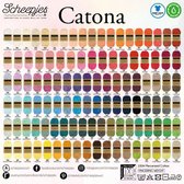 Scheepjes Catona assortiment 25g - 109 kleuren