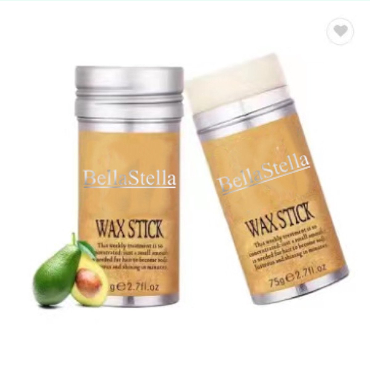 BellaStella - Wax stick – Hair wax stick – Haar wax stick – Anti pluis Stick PREMIUM - Haar Stick