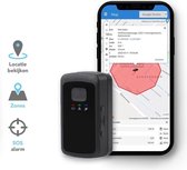 Trackitt GPS Tracker Personenalarmering met SOS Noodknop Alarmering | 7 Dagen Accu | Gratis APP / Simkaart Data | Geschikt voor Personen & Huisdier | Voor IOS en Android