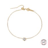 Soraro Birthstone Armband | Mei | 14K Goldplated | Goud | Armband voor Haar | Elegant | Cadeau Voor Haar | Cadeau Voor Vriendin | Verjaardag Cadeau | Moederdag Cadeau | Cadeau Ideeën