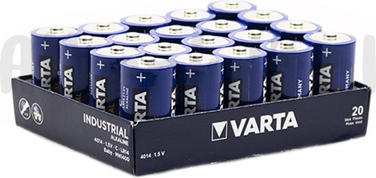 Varta Industrial C batterijen | 20 stuks